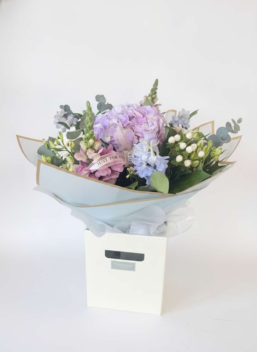 Pastel Palette Luxury Hand Tied Bouquet